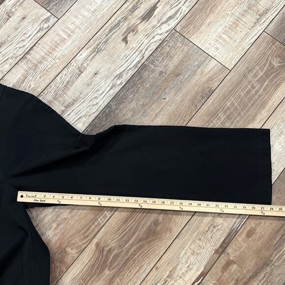 CHICO'S Black Wide Leg Dress Pants Size 10/Chico's 1.5 - Picture 7 of 9